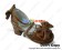 Light Brown Bows Instep Straps Chunky Princess Lolita Shoes