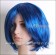 Blue 001 short Wig