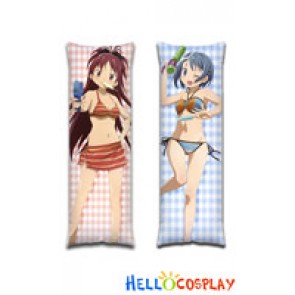 Puella Magi Madoka Magica Cosplay Miki Sayaka Body Pillow