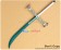 One Piece Cosplay Dracule Mihawk Sword Weapon Prop