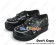 Black Rivet PU With Suede Platform Punk Lolita Shoes