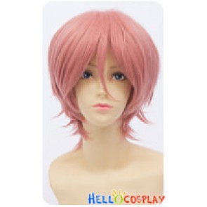 Wig 30CM Cosplay Smoke Pink Ordinary Universal Short Layered