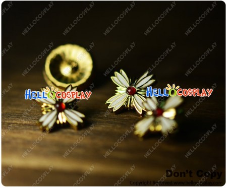 Ace Attorney Cosplay Akishimo Scorching Sun Badge Brooch