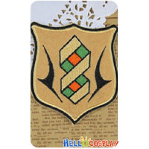 Guilty Crown Cosplay Accessories School Embroidery Badge