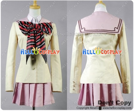 Blue Exorcist Cosplay Kamiki Izumo Costume School Girl Uniform