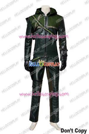 Green Arrow Season 1 Oliver Queen Cosplay Costume