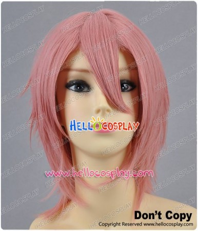 Dark Pink Short Layered Cosplay Wig