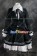 Vocaloid 2 Cosplay DIVA F Miku Black Uniform Costume
