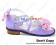 Purple Pink Bows Instep Straps Chunky Princess Lolita Shoes