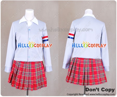 K ON The Movie London Taxi Cosplay Academy Style Costume