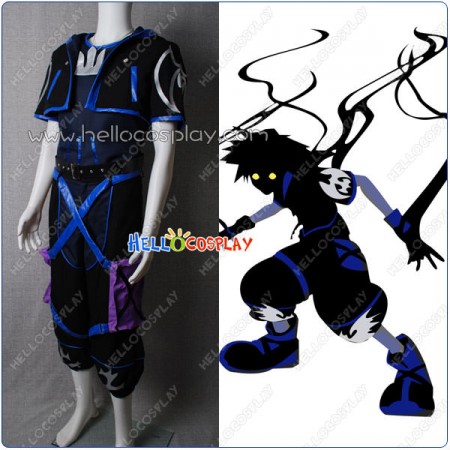 Kingdom Hearts II Cosplay Anti Sora Costume
