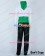 One Piece Cosplay Roronoa Zoro White Green Costume