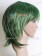 Green Black 001 short Wig