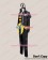 Amnesia Cosplay Toma Costume Black Yellow Stripe Suit