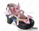 Black Pink Ankle Strap Scalloped Trim Butterfly Lolita Shoes