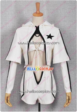 White Rock Shooter Cosplay Costume WRS Costume Short Jacket