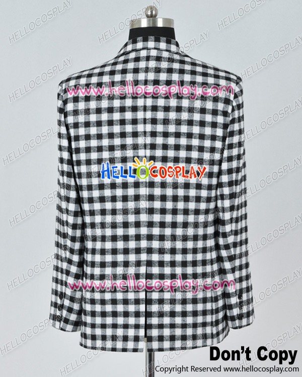 Fallout:New Vegas Game Benny Cosplay Costume Plaid Cost Suit Cos Jacket Clothing Fallout:New Vegas Game Benny Cosplay Costume Plaid Cost Suit Cos Jacket Clothing
