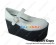 White Black Soles NaNa Strap Platform Punk Lolita Shoes