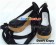 Black NaNa Satin Strap Platform Punk Lolita Shoes