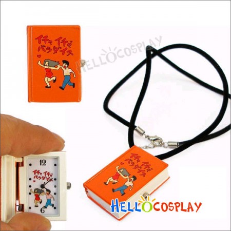 Naruto Kakashi Icha Icha Paradise Necklace Watch