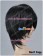 Black Cosplay Short Wig Layered