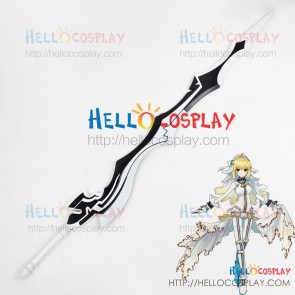 Fate Stay Night Cosplay Saber White Sword Prop Weapon