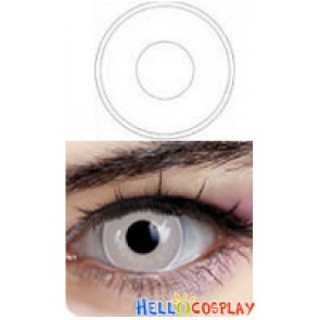 Pure White Cosplay Contact Lense