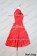 Lolita Dress Classical Lace Victorian Lolita Red Black Dress Cosplay Costume