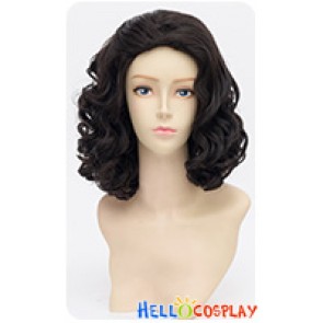 Game Of Thrones Jon Snow Wig Cosplay Night's Watch Curly Short Black