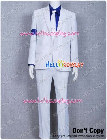 Michael Jackson Costume Smooth Criminal White Suit