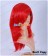 Bright Red Cosplay Wavy Wig