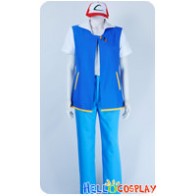 Pokemon Pokémon Cosplay Ash Ketchum Costume Blue Pants