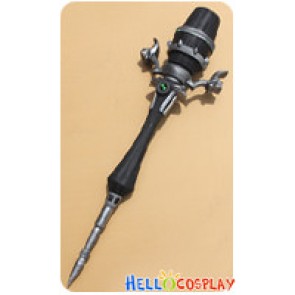 Dragon Nest Cosplay Cleric Rock Sets Cane Stick Weapon Prop