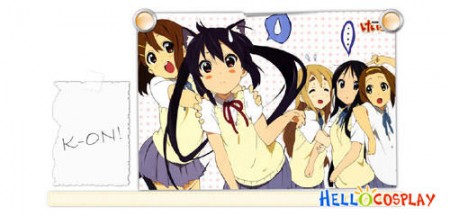 K-On Cosplay School Girl Summer Uniform