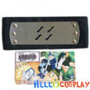 Naruto Cosplay Ninja Kirigakure Black HeadBand