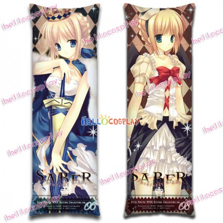 Fate Stay Night Cosplay Saber Body Pillow C