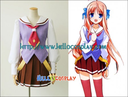 Shattered Angels Ku Shiratori Cosplay Costume