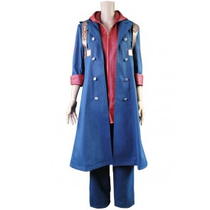 Devil May Cry 4 DMC Cosplay Costume Nero Coat Leather