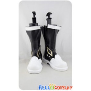 Tales of Xillia 2 Cosplay Shoes Jude Mathis Black White Boots