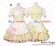 Sweet Fluffy Lace Bow Knots Stars Cosplay Maid Dress Costume