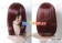 Red Brown 45cm Cosplay Straight Wig