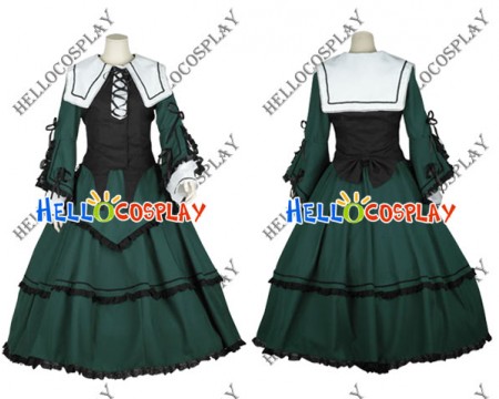 Rozen Maiden Jade Stern Cosplay Costume Lolita Dress