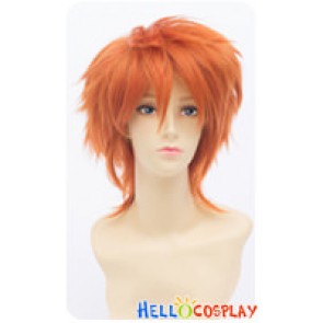 Black Butler Cosplay Drocell Caines Wig One Piece Nami Wig 30CM Orange Universal Layered Short