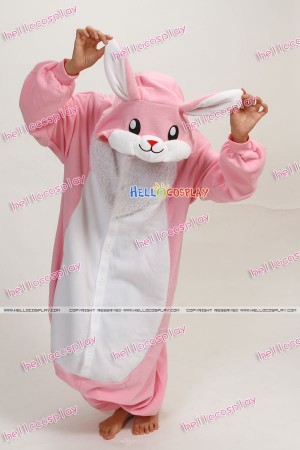 Kigurumi Costumes Pink Rabbit Kigurumi Pajamas