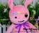 Vocaloid 3 Cosplay Yuzuki Yukari Rabbit Plush Doll