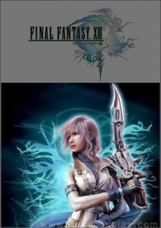 Final Fantasy XIII Lightning's weapon Blaze Edge