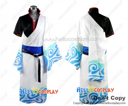 Gintama Cosplay Sakata Gintoki Costume Kimono