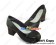 Black Ordinary Chunky Sweet Lolita Shoes