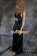 Party Cosplay Black Long Ball Gown Formal Dress Costume