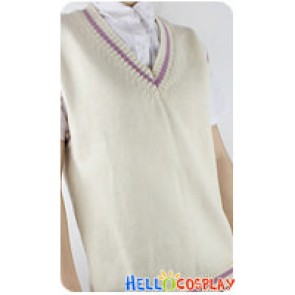 Mawaru Penguindrum Cosplay Takakura Kanba Sweater Vest